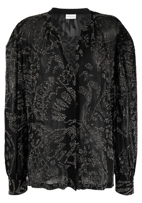 camicia ricamata DRIES VAN NOTEN | Maglia | CINDYEMB5445900